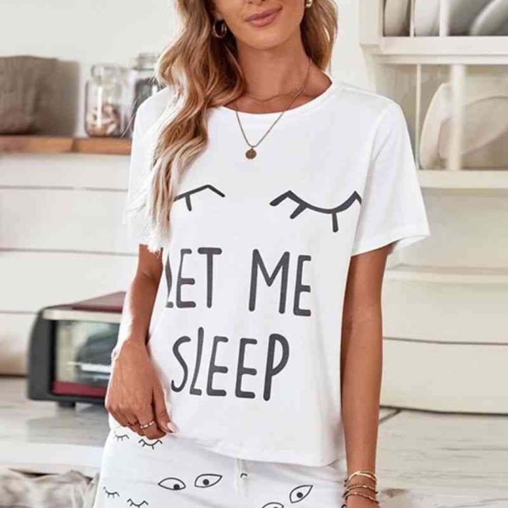 White Label Let Me Sleep Lounge Set